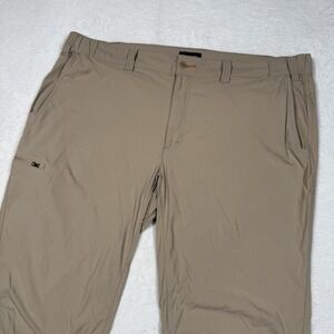 Orvis Pants Mens 2XL 30 Khaki Beige Performance Stretch Outdoor Hiking Nylon